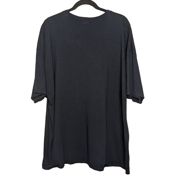 GILDAN Ultra Cotton John Force Racing Black silver short sleeve‎ T-Shirt 3XL - Picture 2 of 6